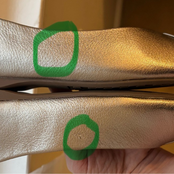 Birdies Goldfinch Flats- Gold- 6.5 - Picture 5 of 7